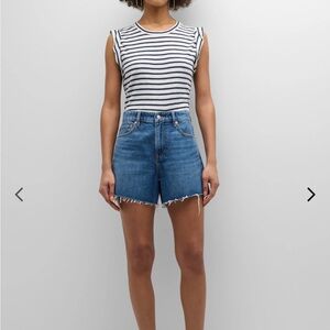 Splendid Navy White Stripe Tank